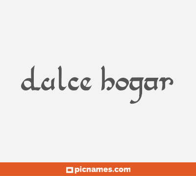 Dulce hogar